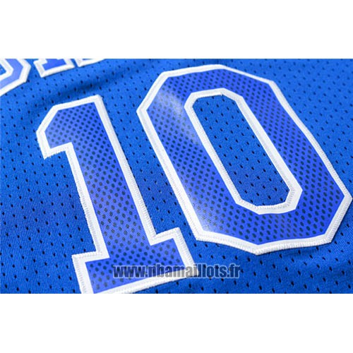 Maillot Tornto Raptors Demar Derozan No 10 Retro Bleu